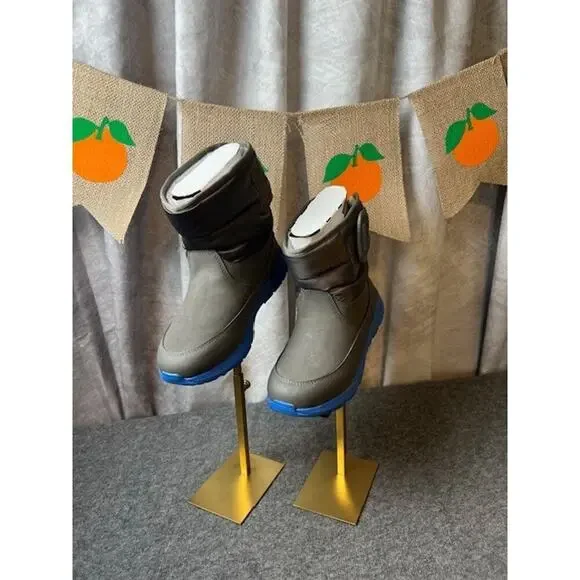 UGG Toty Snow Weather Boots Charcoal / Dive Blue Color Kids Size US 2 - Picture 2 of 10